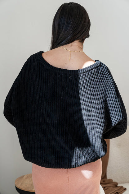 Noir Sweater Clothing Holley Girl 