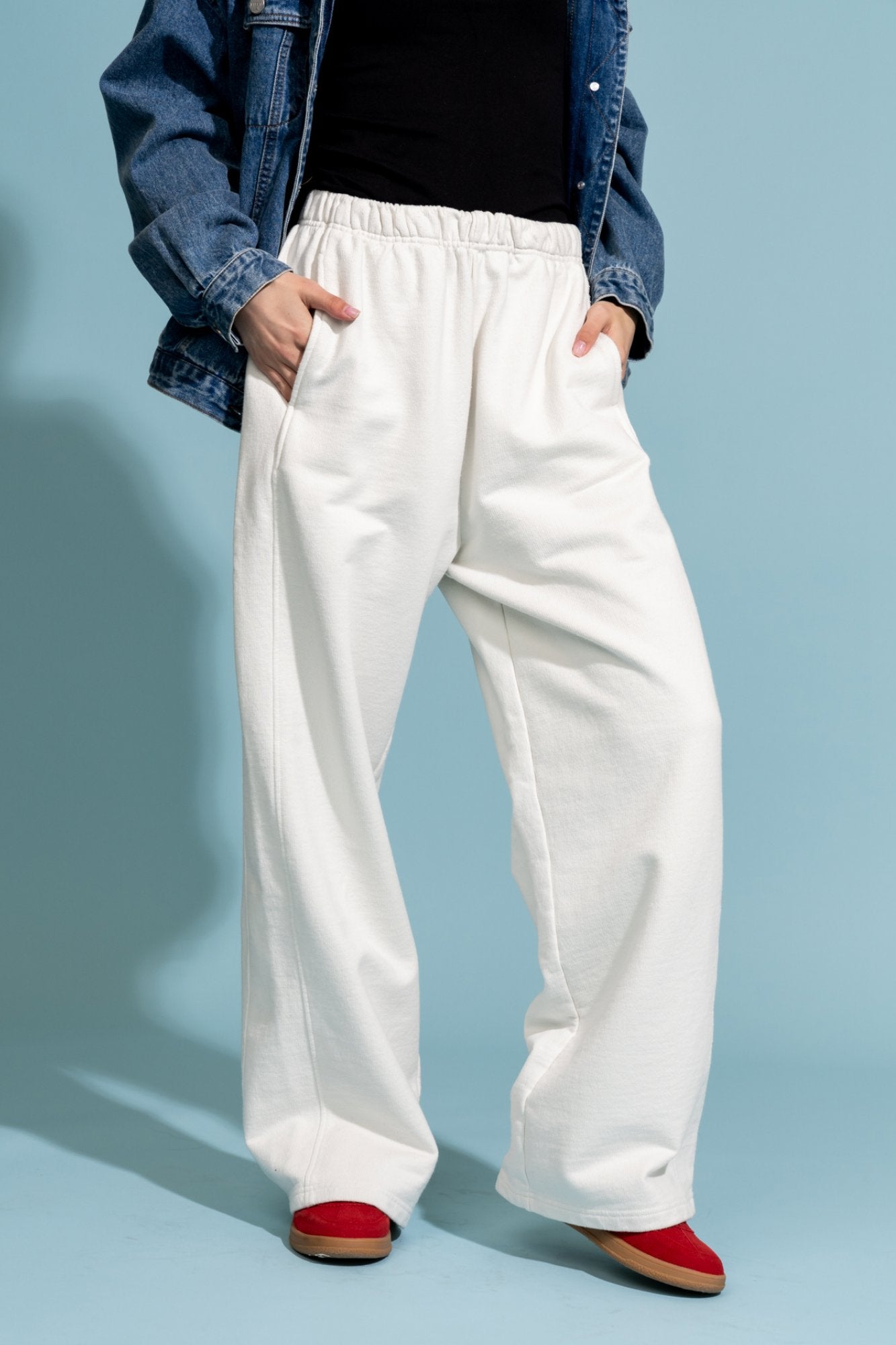 Rio Sweatpants in Cream Clothing Holley Girl 