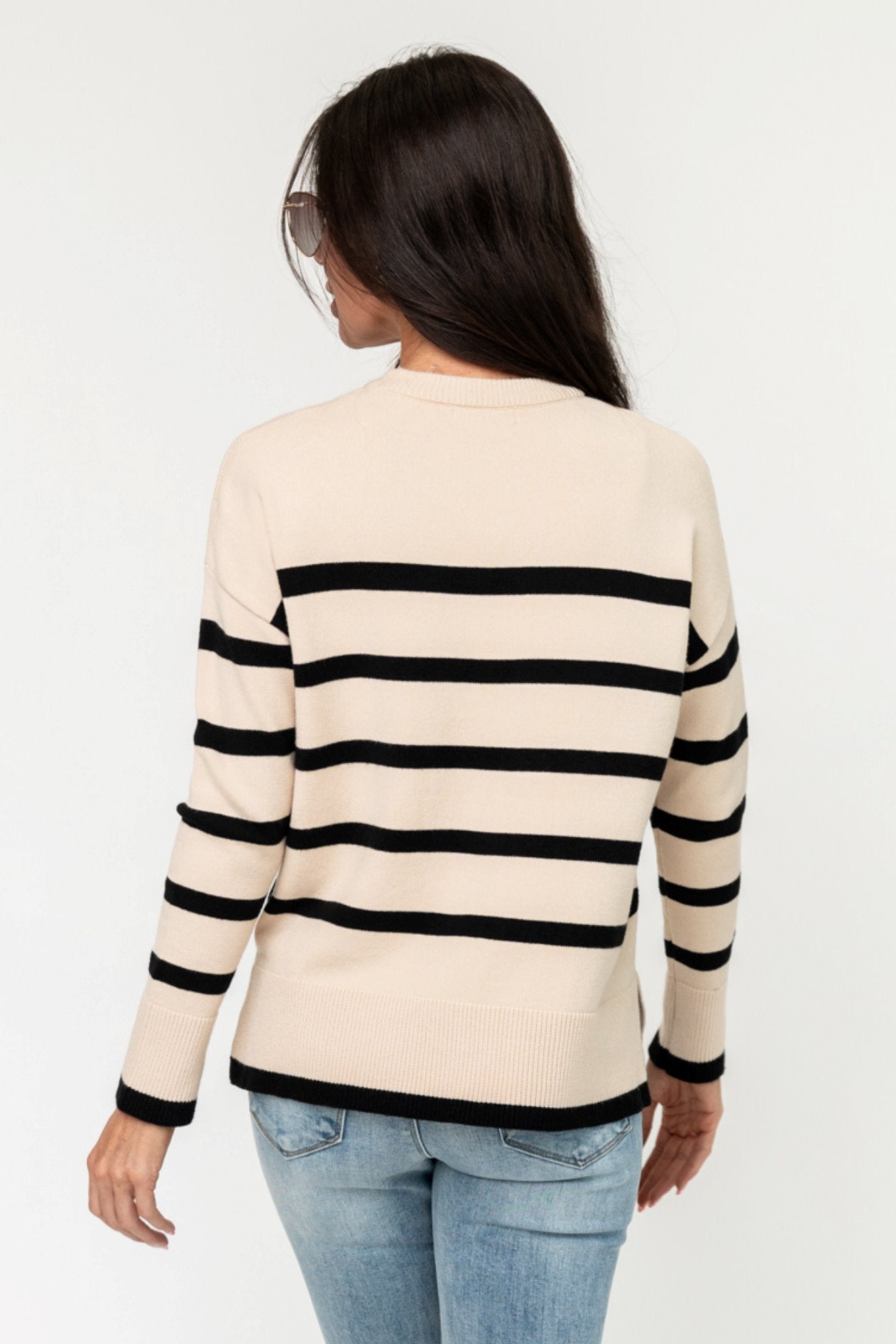 Cameron Sweater in Almond Clothing Holley Girl 