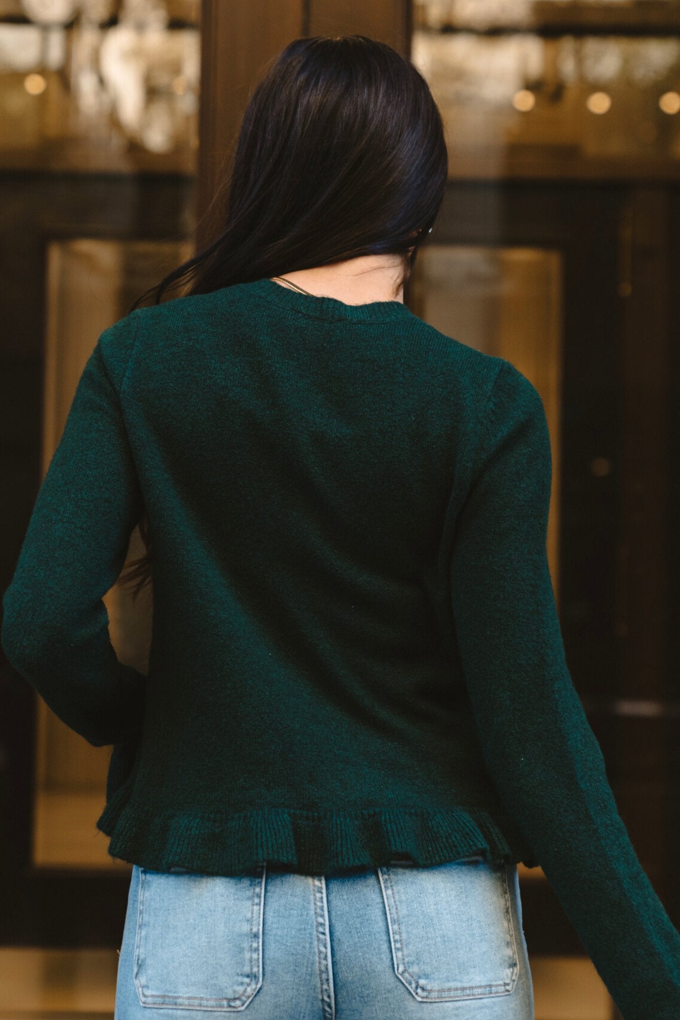 Hearth Cardigan in Forest Clothing Holley Girl 