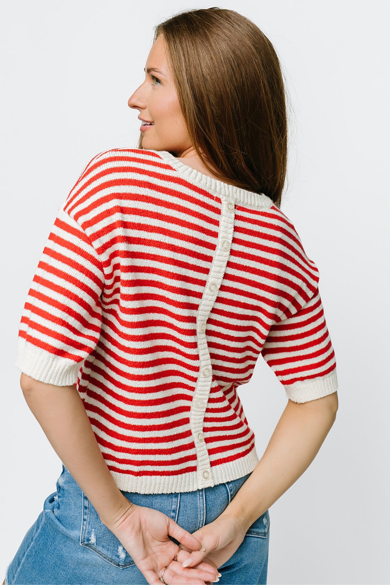 Boardwalk Top in Red Clothing Holley Girl 