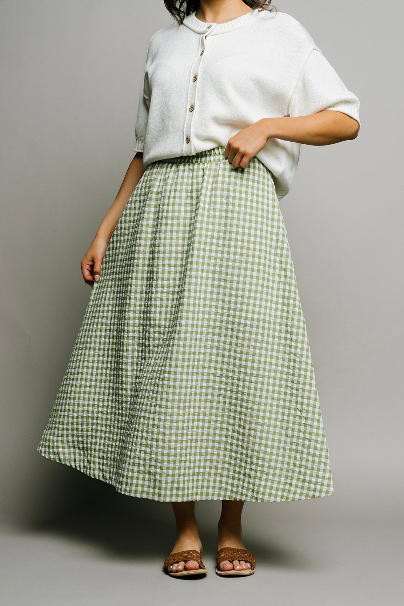 Clover Lane Skirt in Apple Clothing Holley Girl 