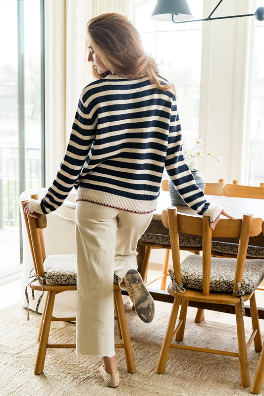Mavis Pants in Natural Holley Girl 