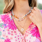 Flower Layered Necklace Clothing Holley Girl 