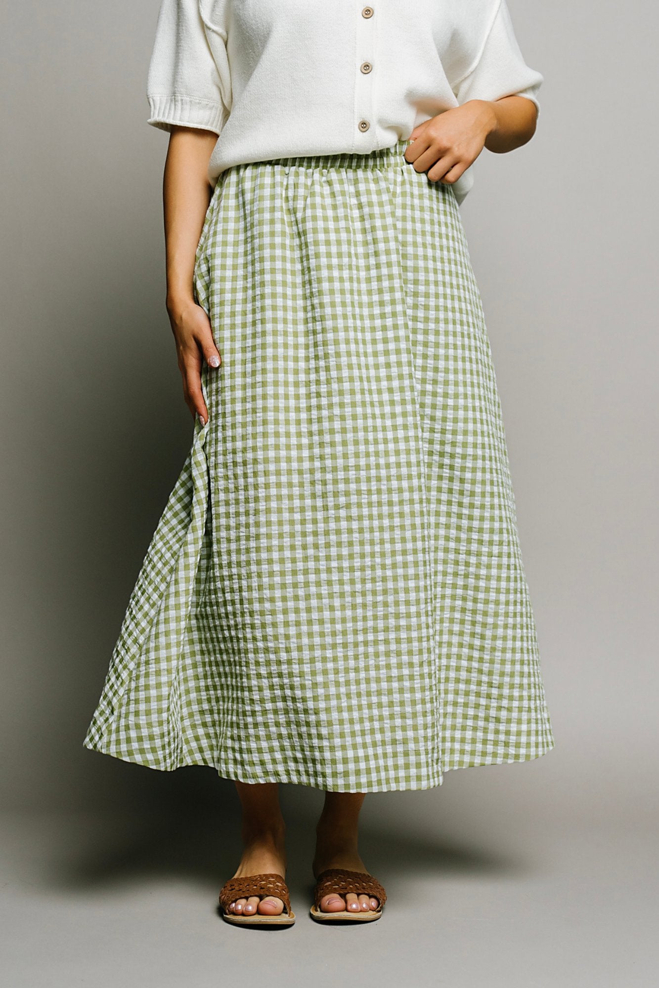 Clover Lane Skirt in Apple Clothing Holley Girl 