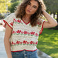 Cherry Bud Top Clothing Holley Girl 