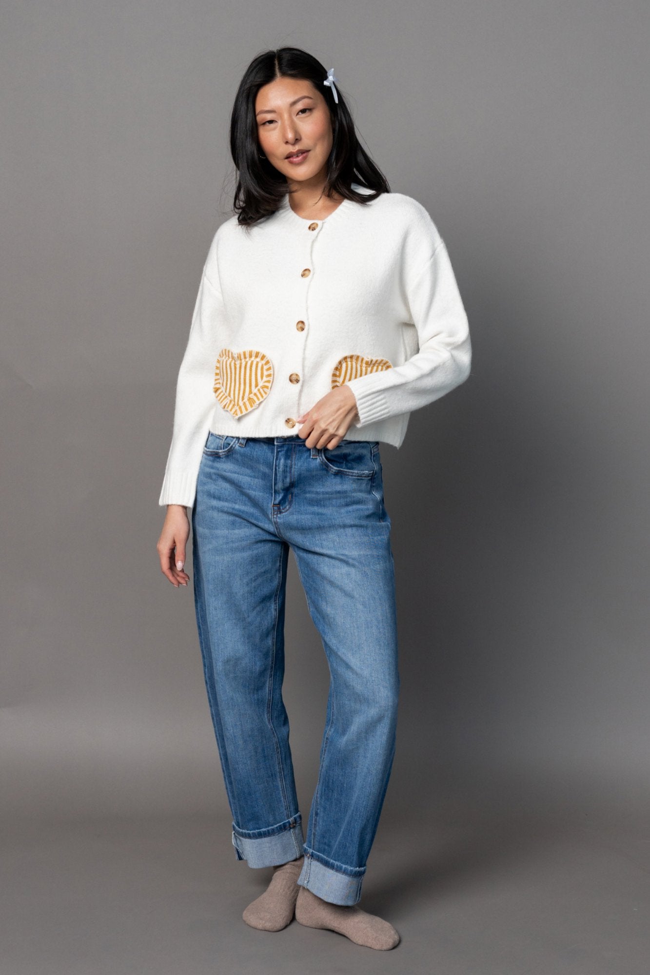 Sunshine Pocket Cardigan Clothing Holley Girl 