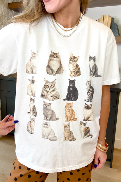 Cats Graphic Tee
