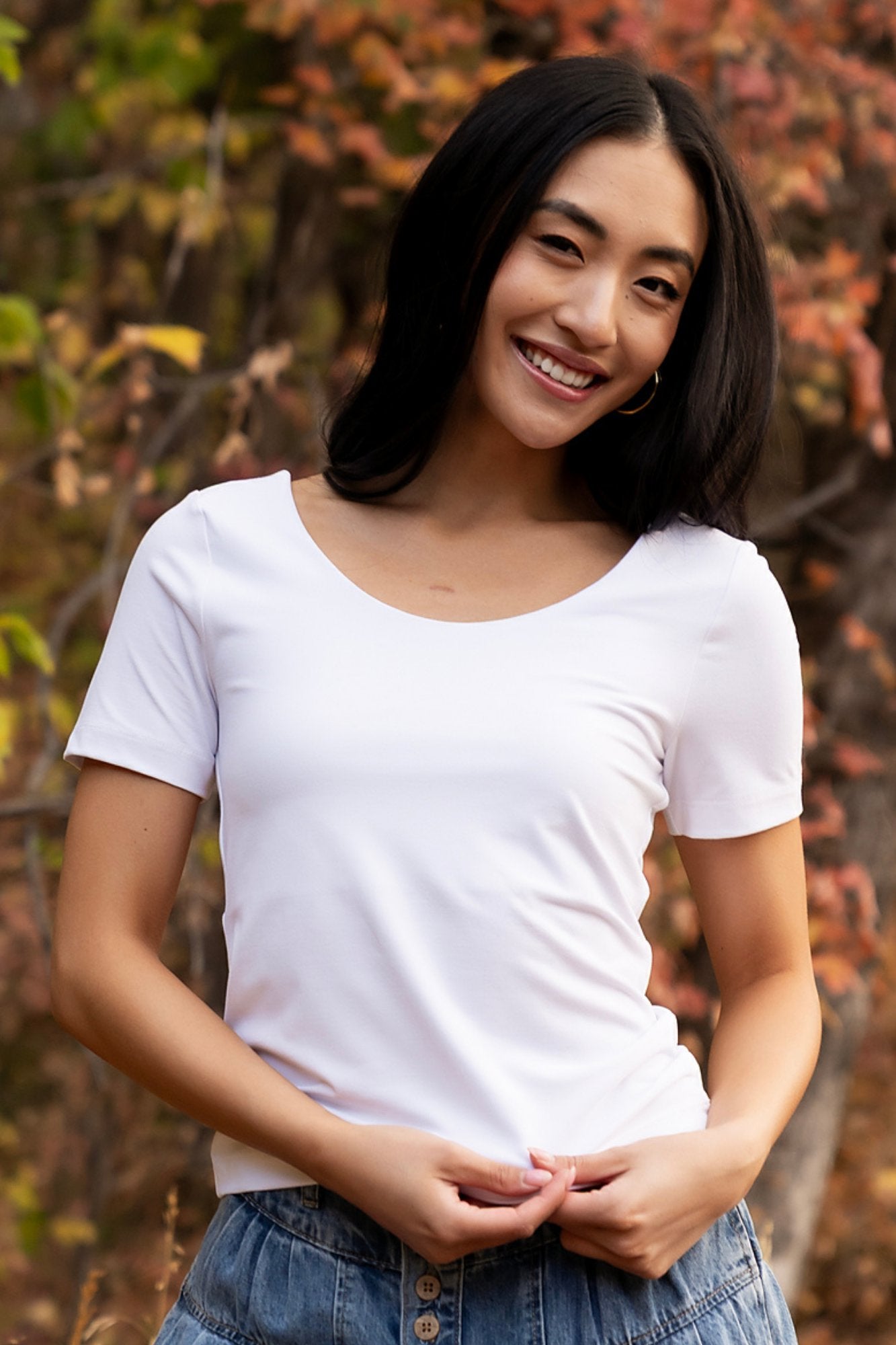 Essential Short Sleeve Tee Clothing Holley Girl 