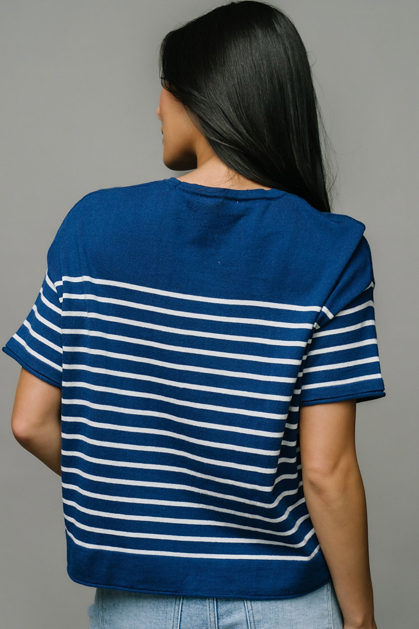 Seaside Striped Top Clothing Holley Girl 