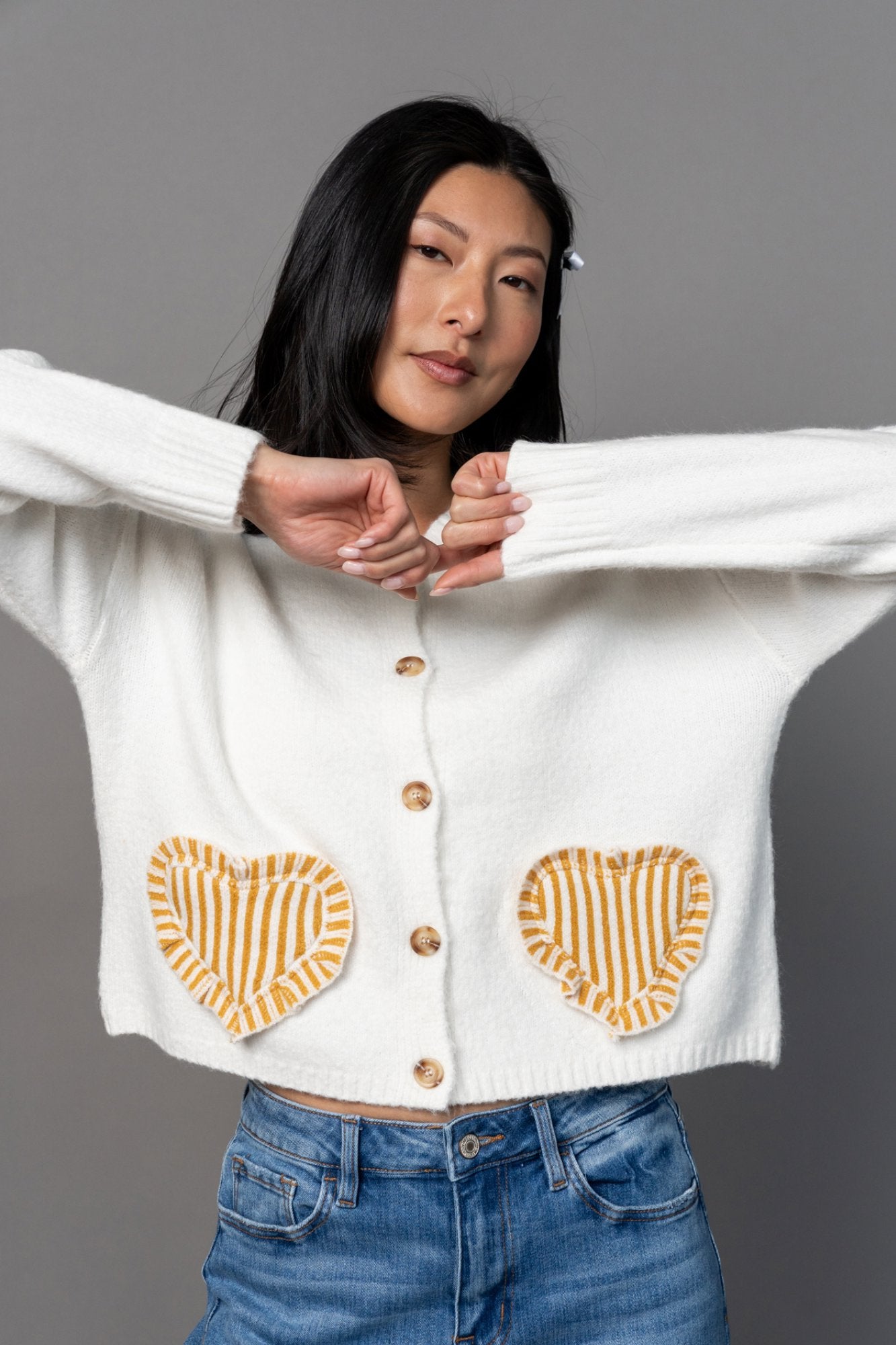 Sunshine Pocket Cardigan Clothing Holley Girl 