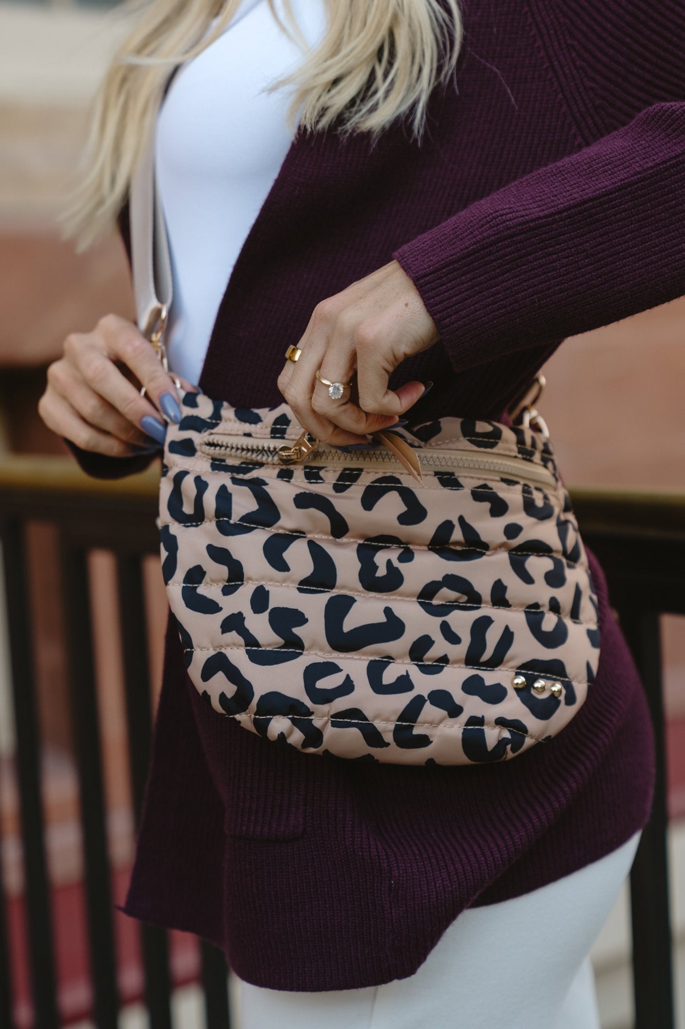 Midtown Bag in Leopard Clothing Holley Girl 