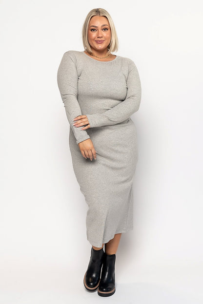 HOLLEY GIRL - Quincy Dress in Grey (Small-3XL) Holley Girl 