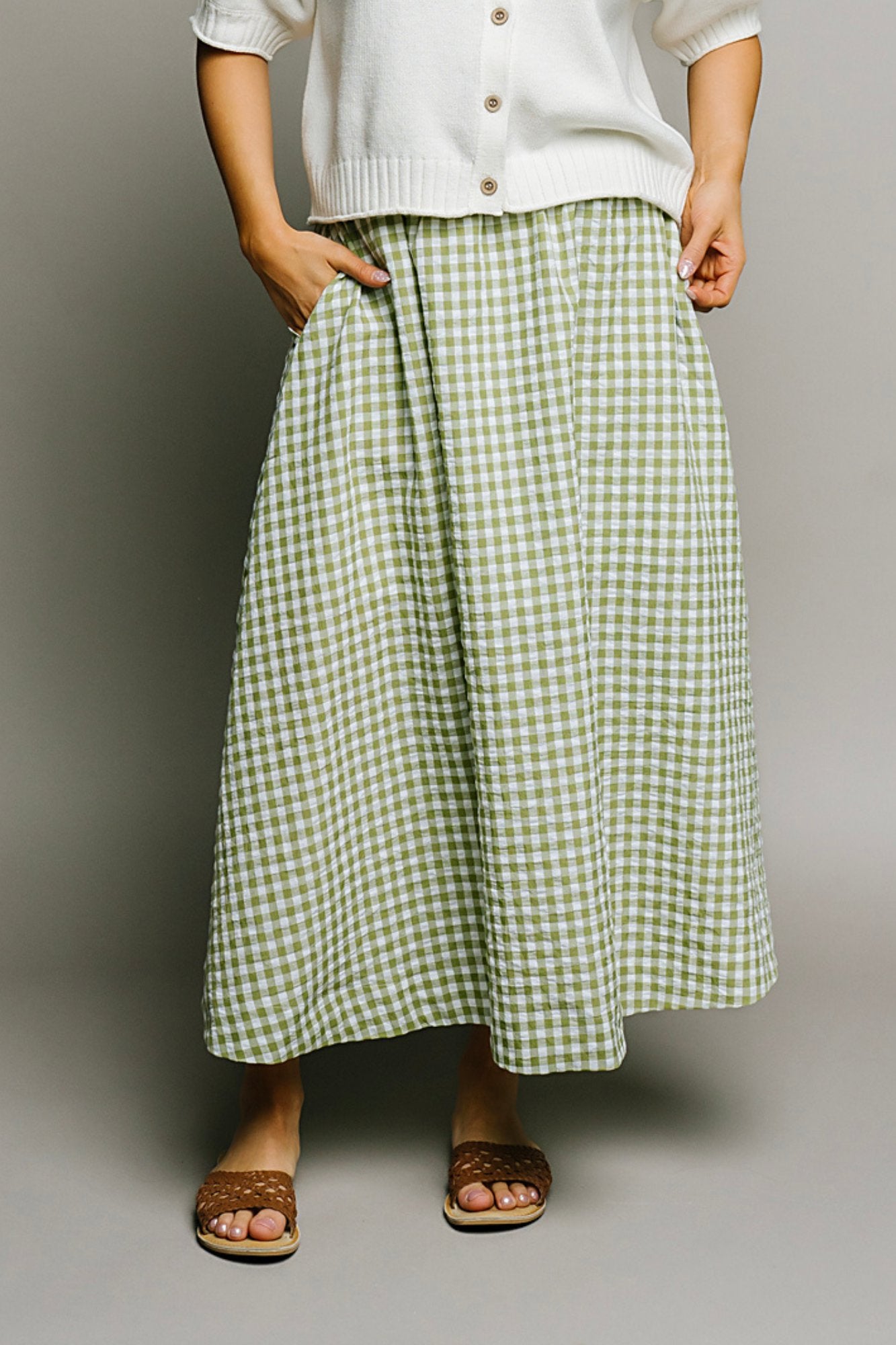 Clover Lane Skirt in Apple Clothing Holley Girl 