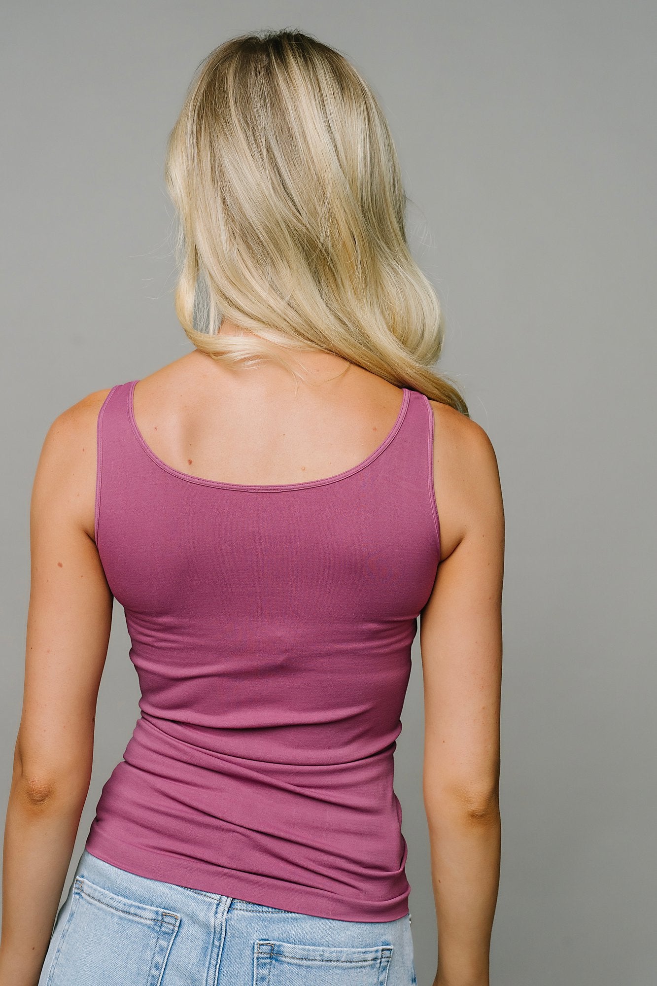 Layering Tank in Mulberry Clothing Holley Girl 