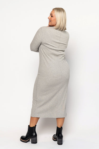 HOLLEY GIRL - Quincy Dress in Grey (Small-3XL) Holley Girl 