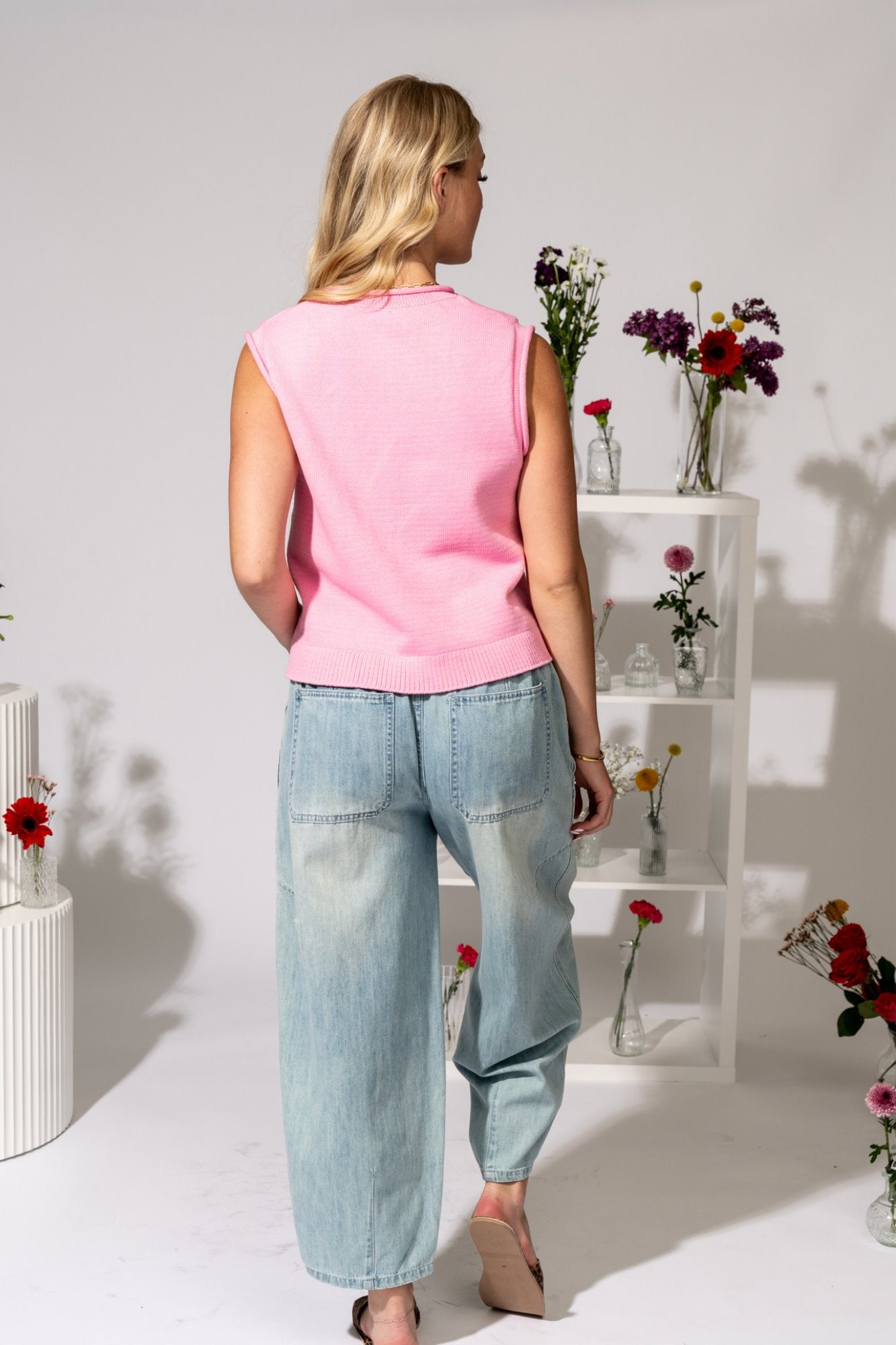 Roman Top in Strawberry Clothing Holley Girl 