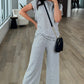 Pepper Pant in White Holley Girl 