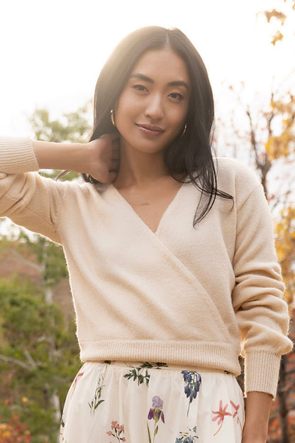 Montreal Sweater in Cream Clothing Holley Girl 