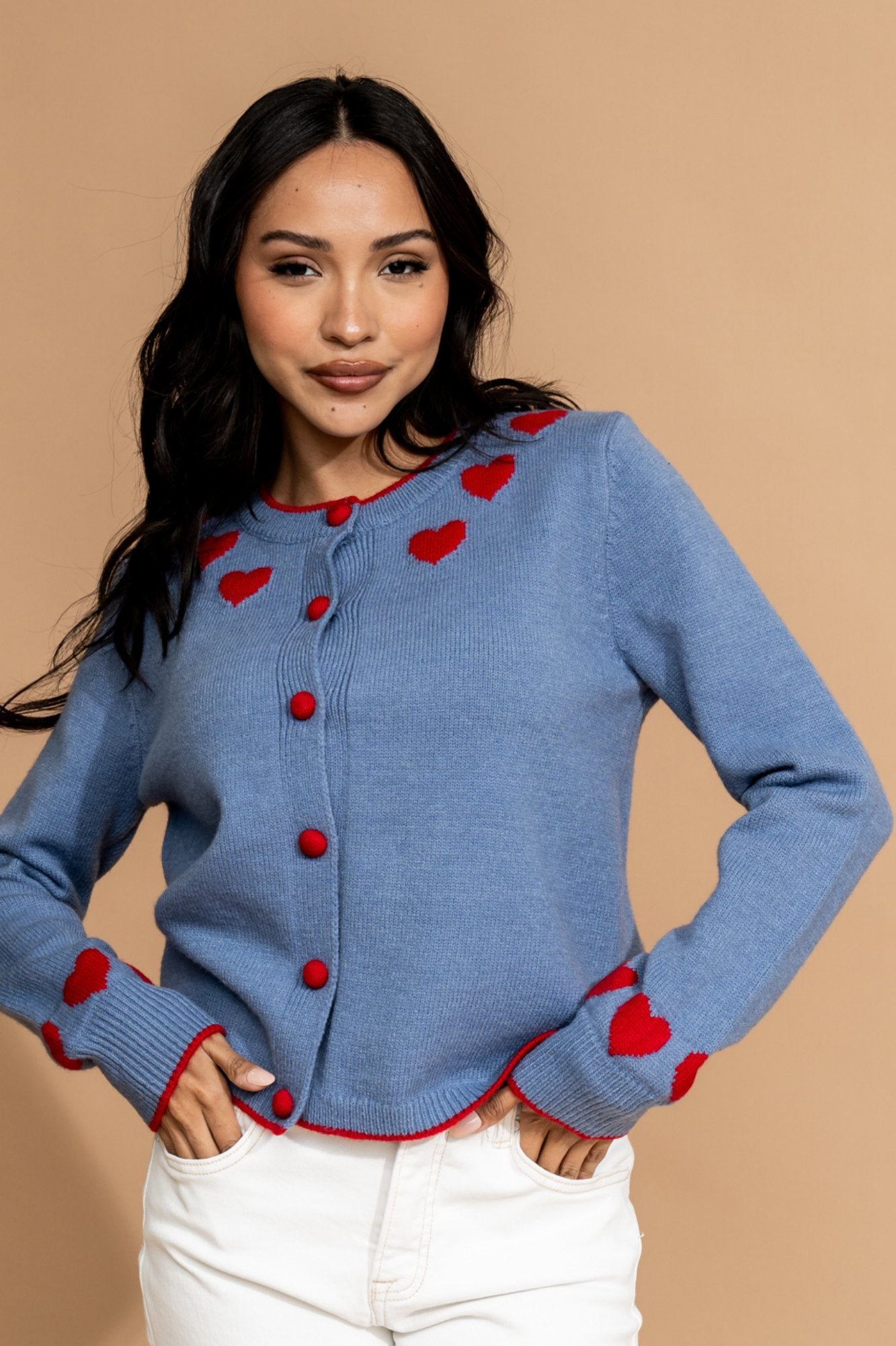 Azure Amor Cardigan Clothing Holley Girl 