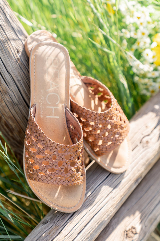 Newport Slides in Brown Clothing Holley Girl 