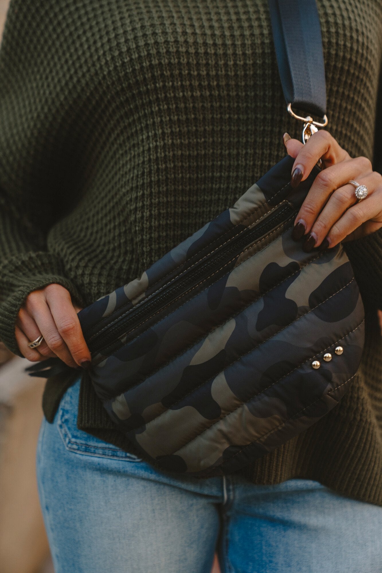 Midtown Bag in Camo Clothing Holley Girl 