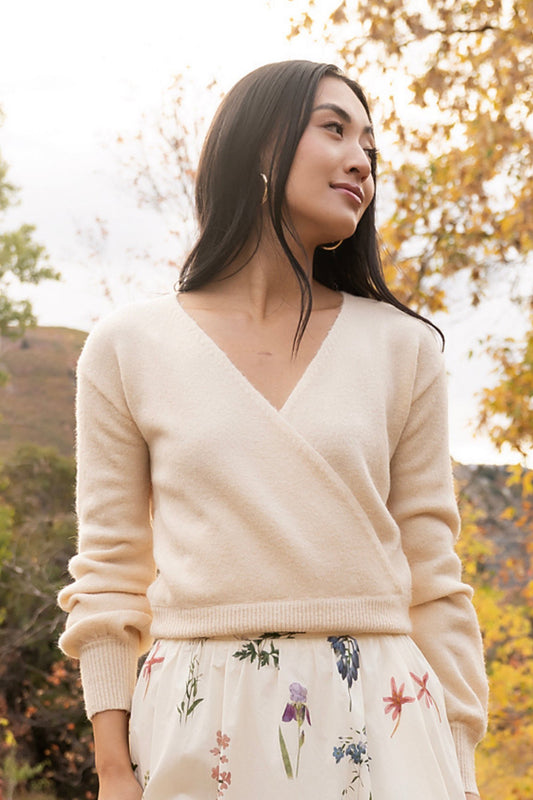 Montreal Sweater in Cream Clothing Holley Girl 