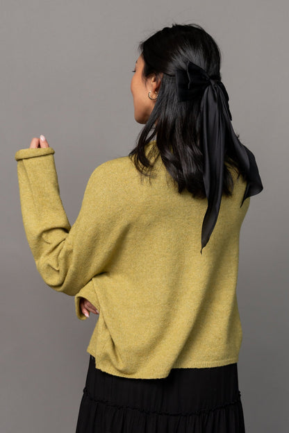 Evanston Cardigan in Leaf Clothing Holley Girl 