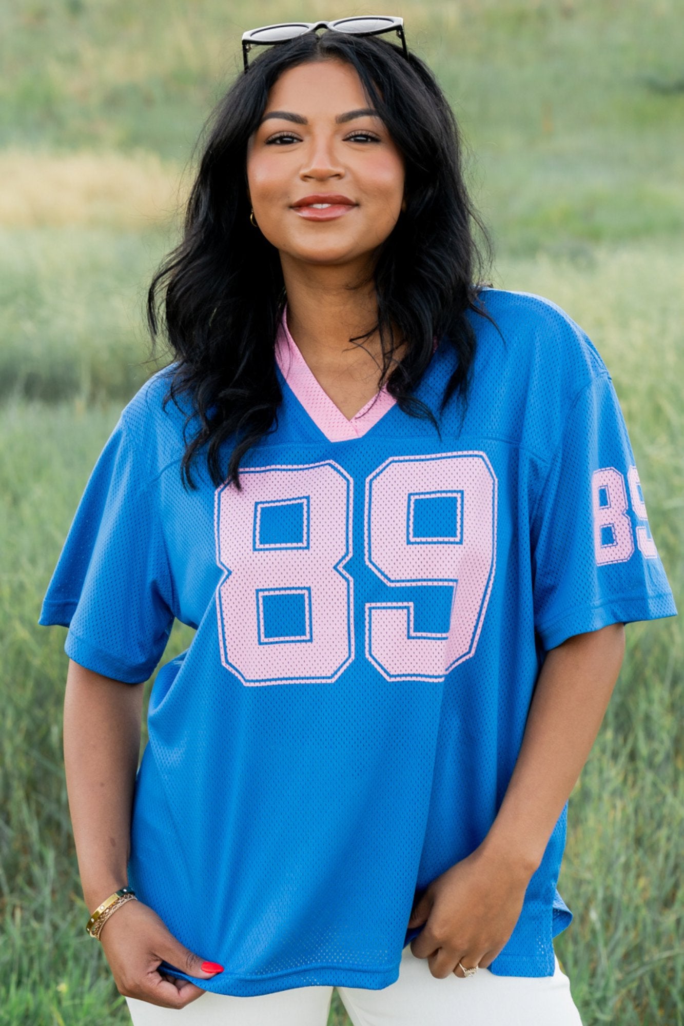 89 Jersey in Ocean Clothing Holley Girl 