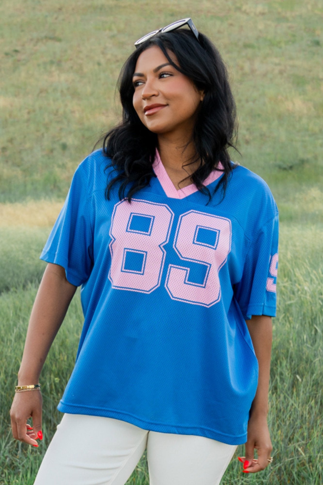89 Jersey in Ocean Clothing Holley Girl 