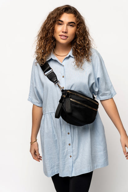 Lewis Bag in Black Holley Girl 