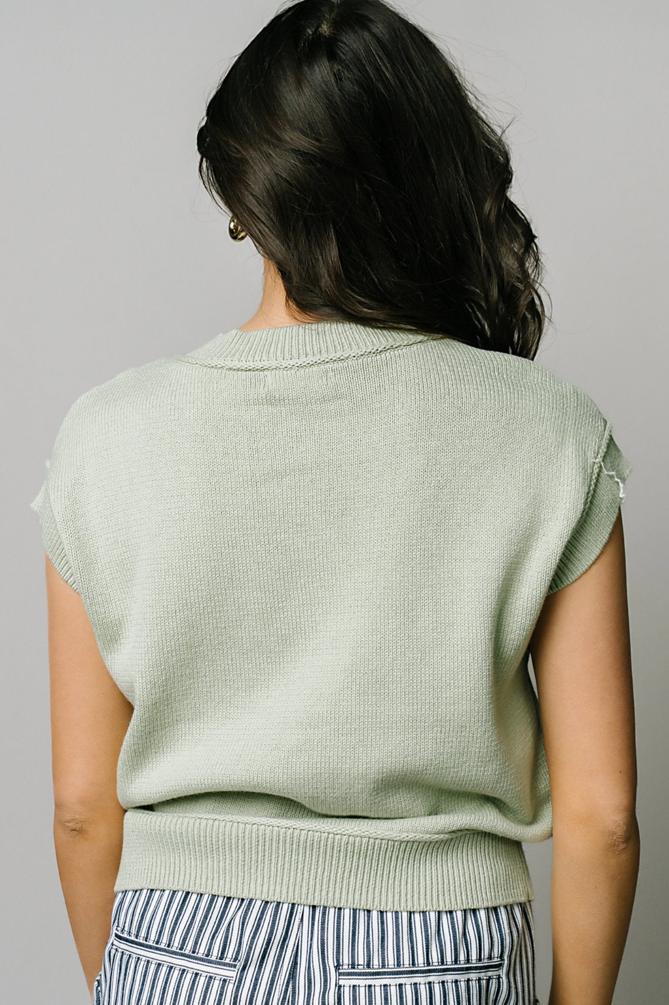 Meadowlark Top in Sage Clothing Holley Girl 
