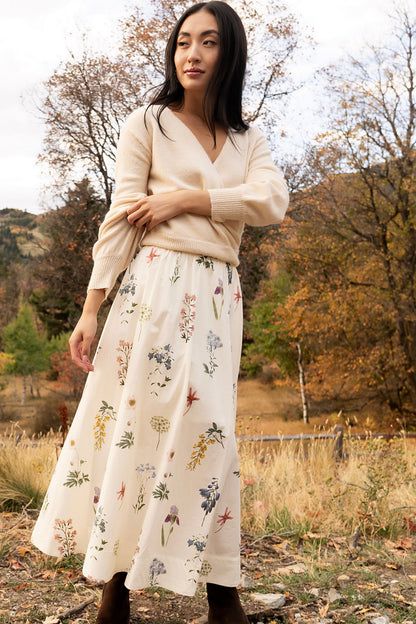 Montreal Sweater in Cream Clothing Holley Girl 