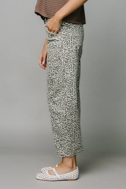 Leopard Barrel Jeans Clothing Holley Girl 