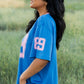 89 Jersey in Ocean Clothing Holley Girl 