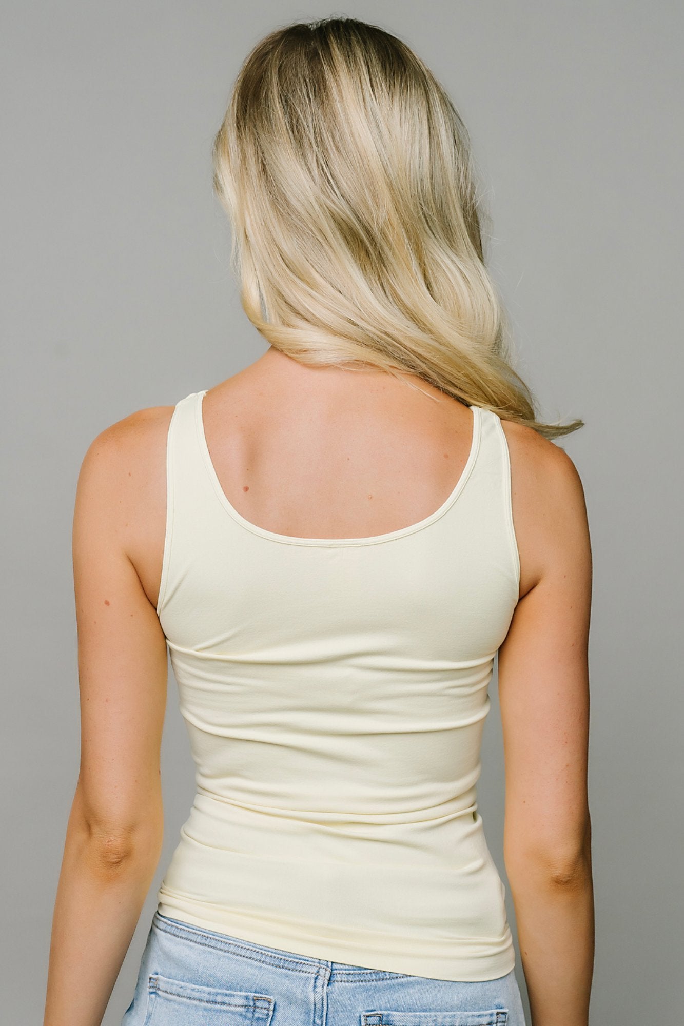 Layering Tank in Butter Clothing Holley Girl 