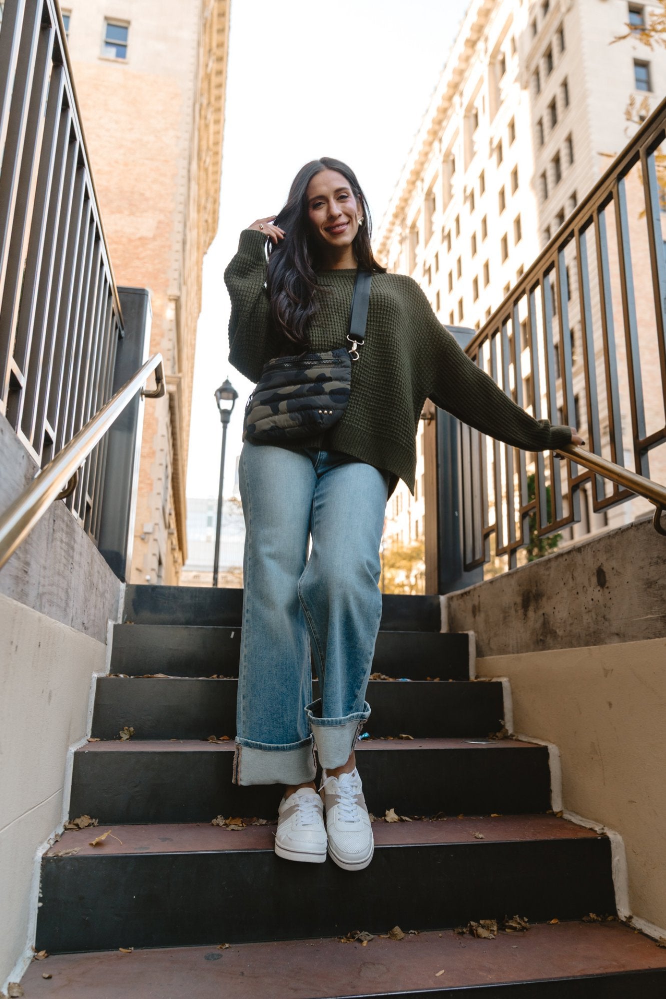 Midtown Bag in Camo Clothing Holley Girl 