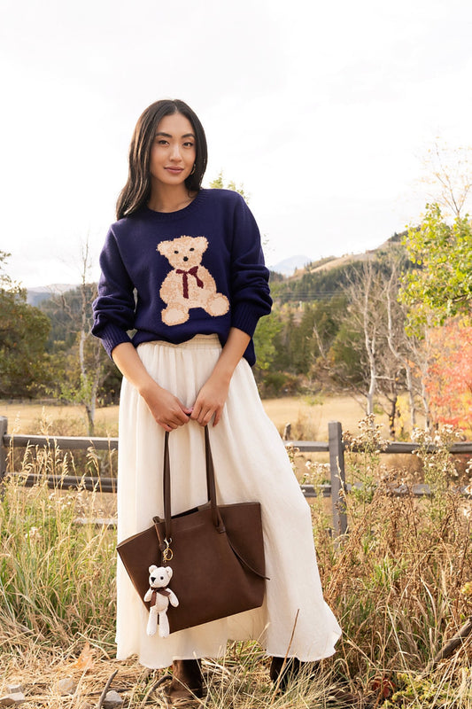 Sable & Sea Skirt in Cream Clothing Holley Girl 