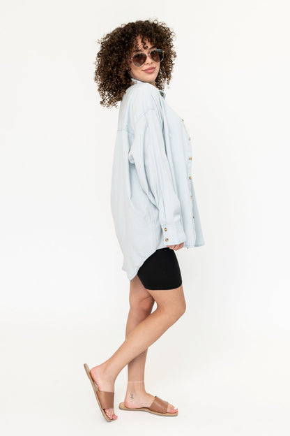 Sloane Biker Shorts in Black Clothing Holley Girl 