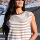 Nia Top in Mocha Clothing Holley Girl 
