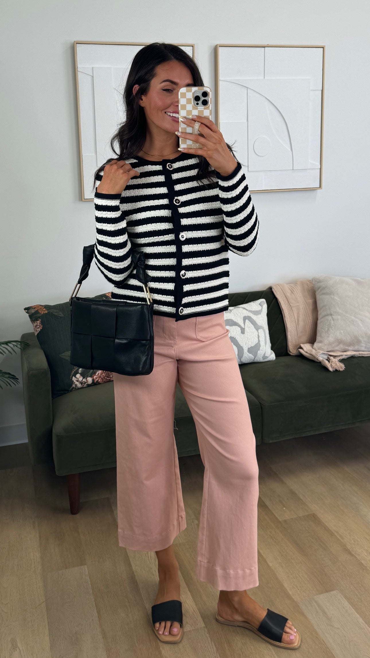 Towns Pant in Blush Holley Girl 