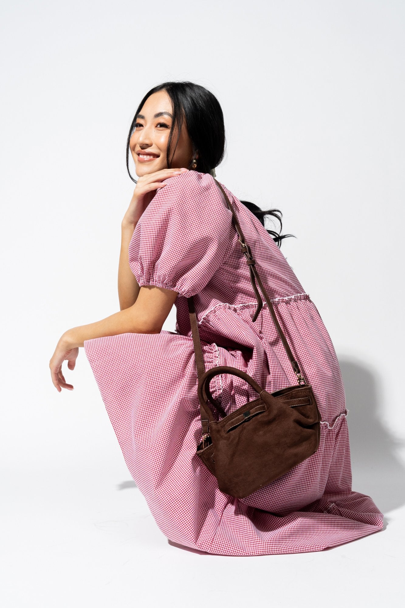 Solaire Bag in Chocolate Clothing Holley Girl 