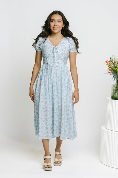 Sunny Creek Dress in Sky Clothing Holley Girl 