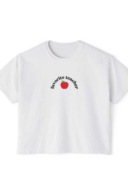 Favorite Teacher Boxy Tee