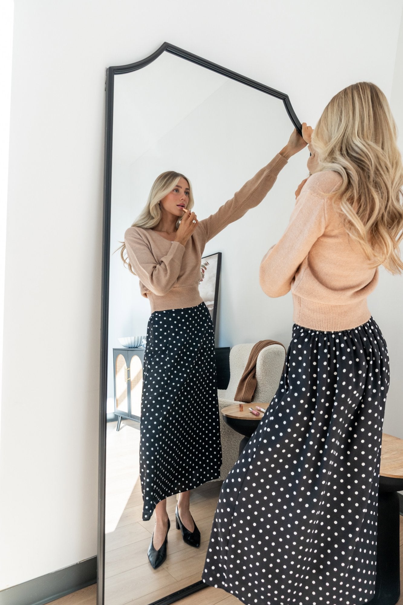 Dainty Dot Skirt Clothing Holley Girl 