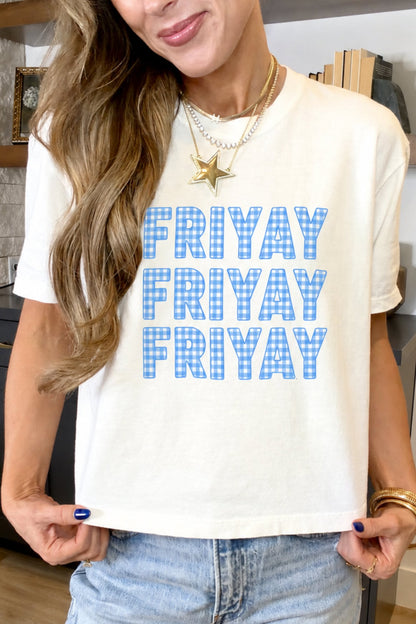 FRIYAY - Boxy Tee T-Shirt Printify 