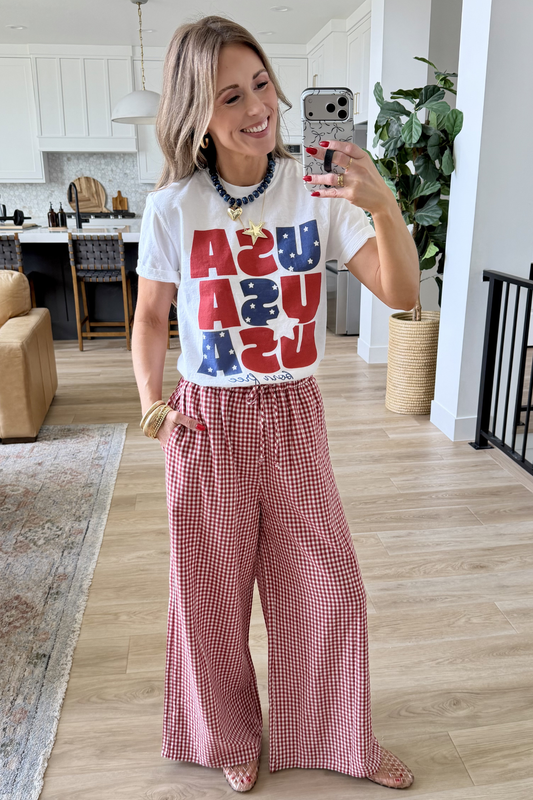 USA Born Free Tee