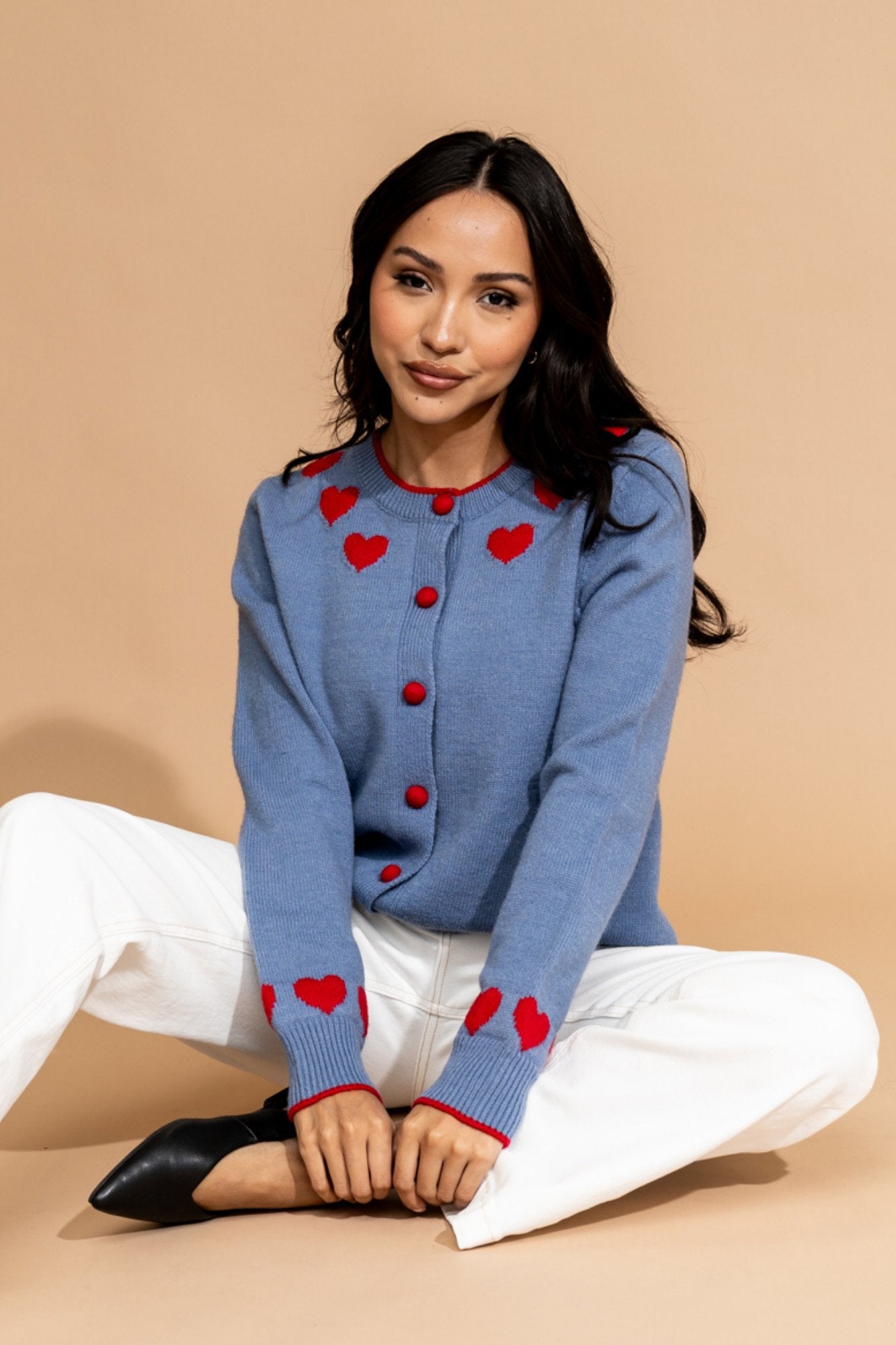 Azure Amor Cardigan Clothing Holley Girl 