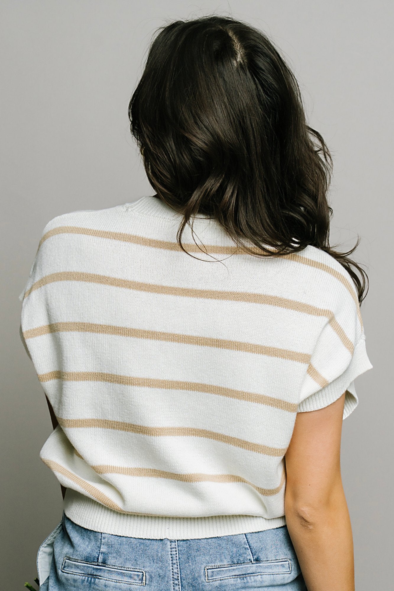 Mod Top in Mocha Clothing Holley Girl 