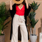 Maxwell Pants in Natural Holley Girl 